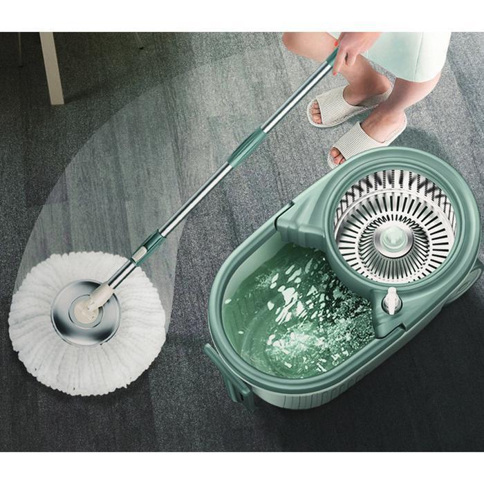 SHONEI Rotation Sponge Mop Round Vacuum Cleaner (43259581)