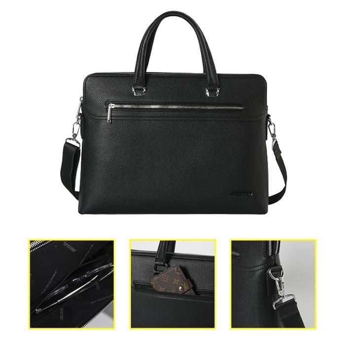 Bongs Cross Tote Document Bag Electronic Device Pocket Laptop Bag