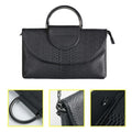 Bongsse Leather Tote Clutch Bag Women Handbag Shoulder Bag Crossbody Bag