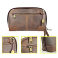 Bongseu Leather Clutch Bag Men's Day Bag Handbag Commuter Bag (28432982)