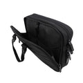 Bongs Front Zipper Black Briefcase Men's Company Bag Business Travel Bag (30102995)