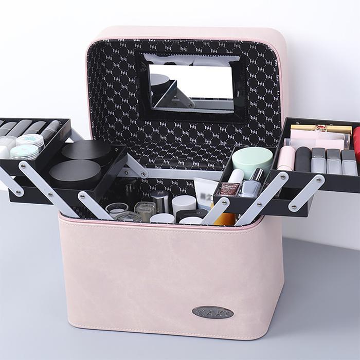MobileTS Beauty Up 3-Level Makeup Bag Portable Makeup Box DT1298780 (28568366)