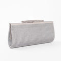 MobileTS Haydn Luxury Clutch Bag (Silver) for Wedding Party DT1284210 (33509776)