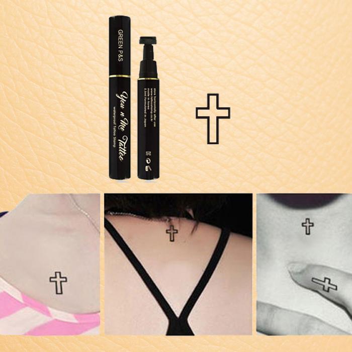 SymbiontDistribution YouN Mi Tattoo Stamp Cross 10pc Child Toy (43477871)