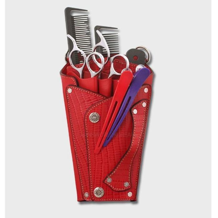 Emtuc Korea beauty scissors salon belt pouch理发剪刀袋RD (37722885)