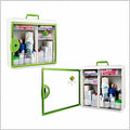 Sustainable Coexistence Distribution Green Safety First Aid Kit Wall Mount Special 1 Medicine Bottle