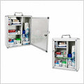 Self-sustaining Distribution Green Safety First Aid Kit AL Wall Mount Large-Sized First Aid Box Medi