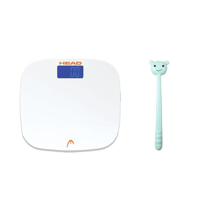 SustainableDistributionHeadDigitalScaleOrangeWhiteCharacterMassagerSet(12168421)