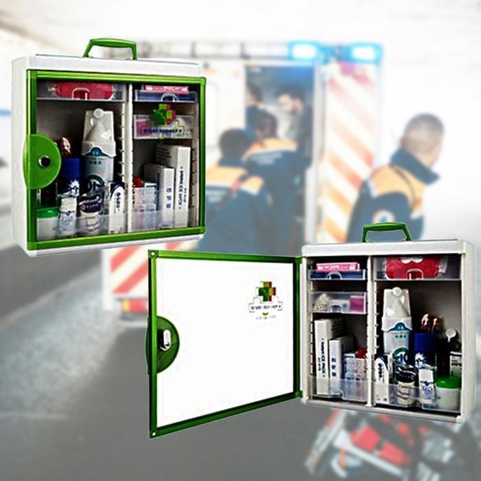 SustainableSupplyGreenSafetyEmergencyHampersWallMountSpecial1MedicineBottleFirstAidKit(42577829)
