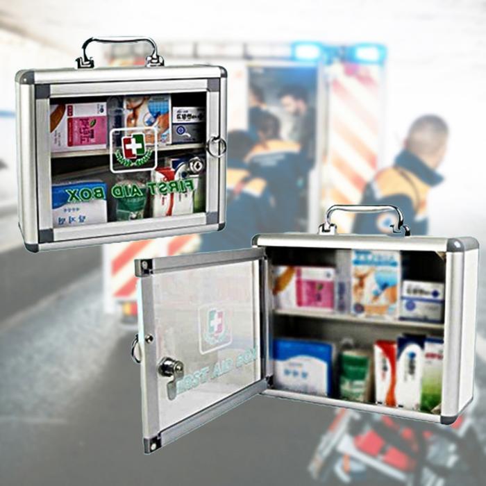 Sustainable Mutual Trade Green Safety First Aid Kit Wall Mount General Type (42577831)