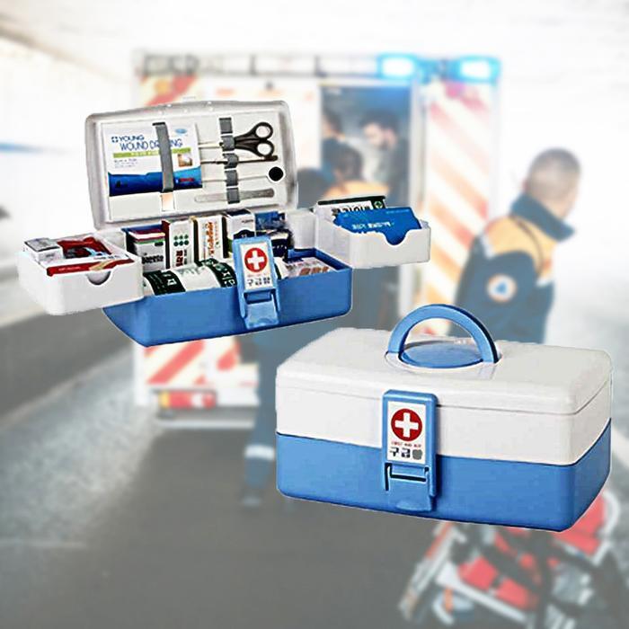 Sustainable Mutual Trade Green Safety First Aid Kit Set 2 First Aid Kit Box (42577836)