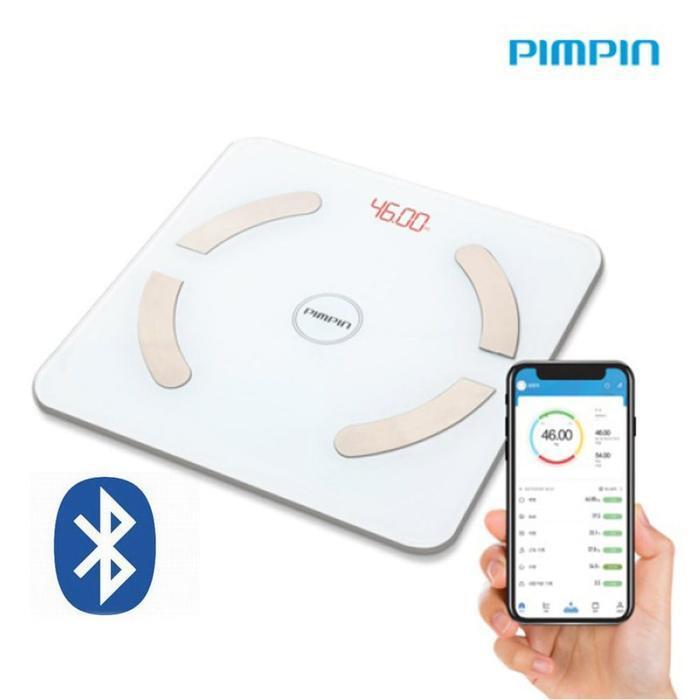All-in-one School Market PinFin 3030 Bluetooth Body Fat Scale 180kg (35405308)