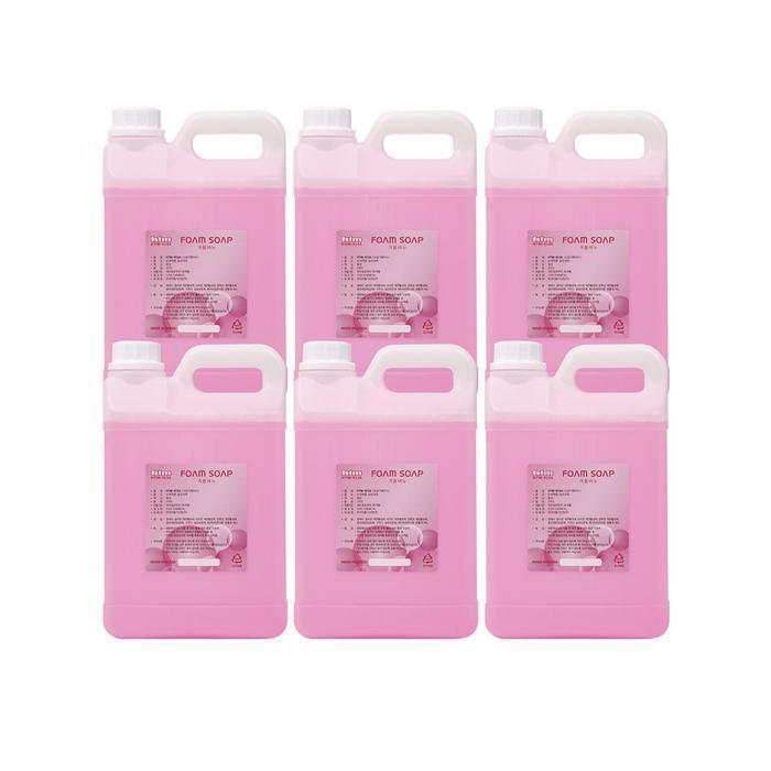 Vibaday Stock Company HTM913A-SA Foaming Soap Refill 2L x 6 (11520457)