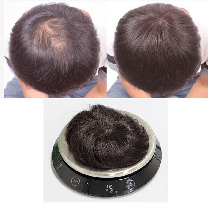 SJ Zioa Shopping Imomo Male Front Top Hairpiece Natural Color (33515407)