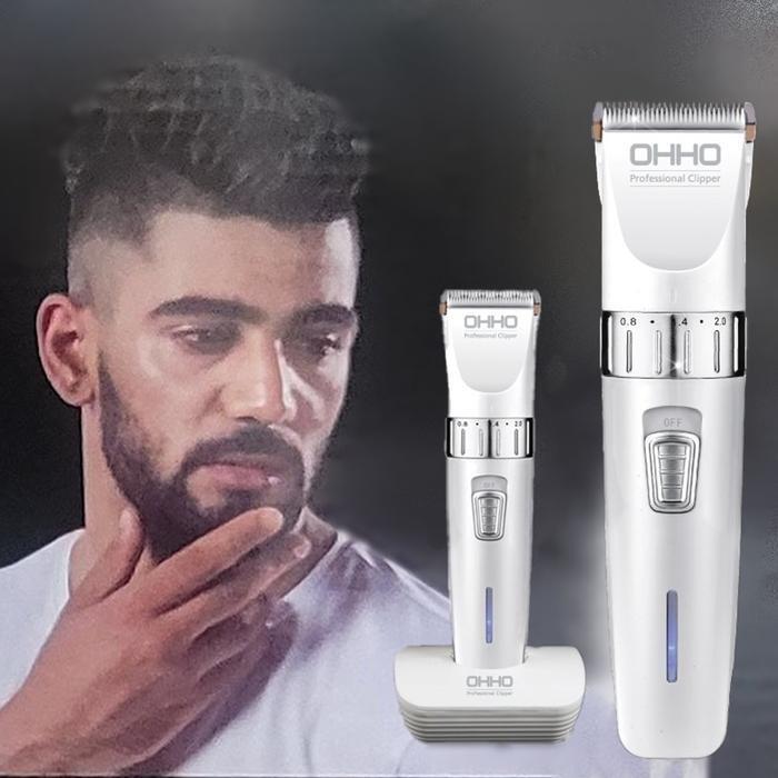Mountain God Ohoh Hair Styler Titanium Blade Cordless Electric Clippers (29415845)