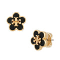 Toribchi enamel stud earrings with Kirara Flower logo 147151 size 720