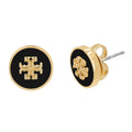 Toribee Enamel Stud Earring with 90547 Kirara Circle Logo