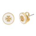 Toribachi 90547 700 Kirara Circle Logo Enamel Stud Earrings