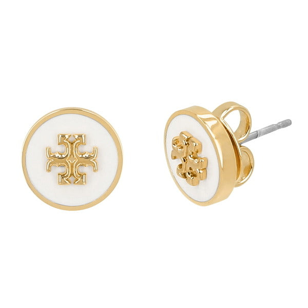 Toribachi 90547 700 Kirara Circle Logo Enamel Stud Earrings