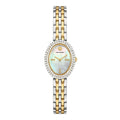 Official Import Tory Burch TBW6037 (The Oval) Oval Mother-of-pearl Women's Metal Watch