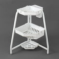OurLiving 3-tier drip-proof corner dish rack plate holder Z1 (White) (28269457)
