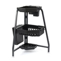 OurLiving 3-tier drip-proof corner dish rack bowl holder Z2 (black) (28269458)