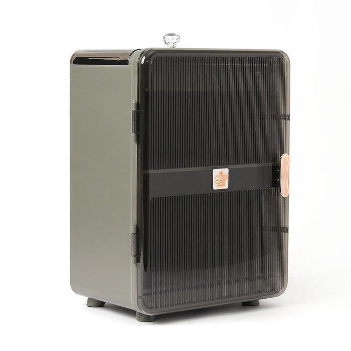 Our Living Kitchen Box 2-tier Cup Organizer (Gray) (28269480)