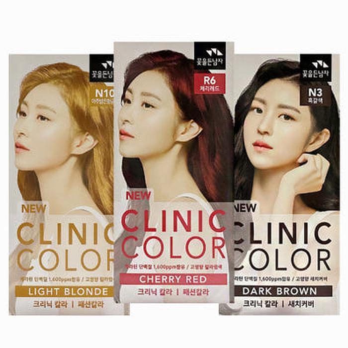 Man with Flower Clinic Kara Hair Dye 120g (AD)