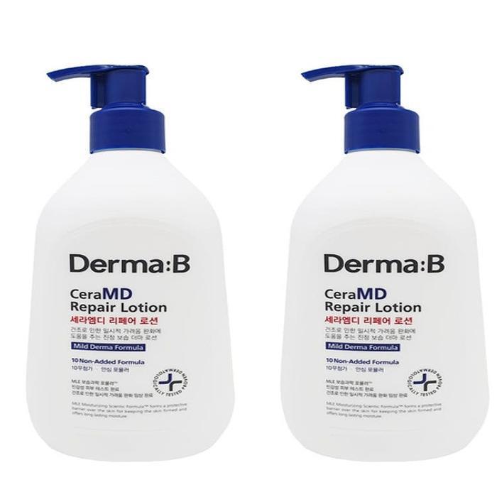 Dermbe Seramed MD Repair Lotion Unfragranced 400ml 2pcs x2SET(SH)