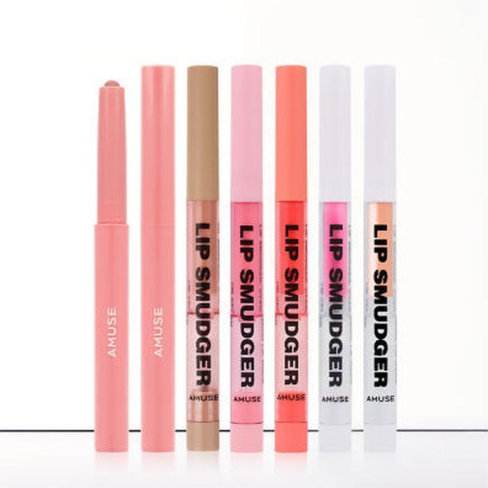 Amuse Lips Smusher 0.5g - Overlip x3 SET (AD) (33561204)