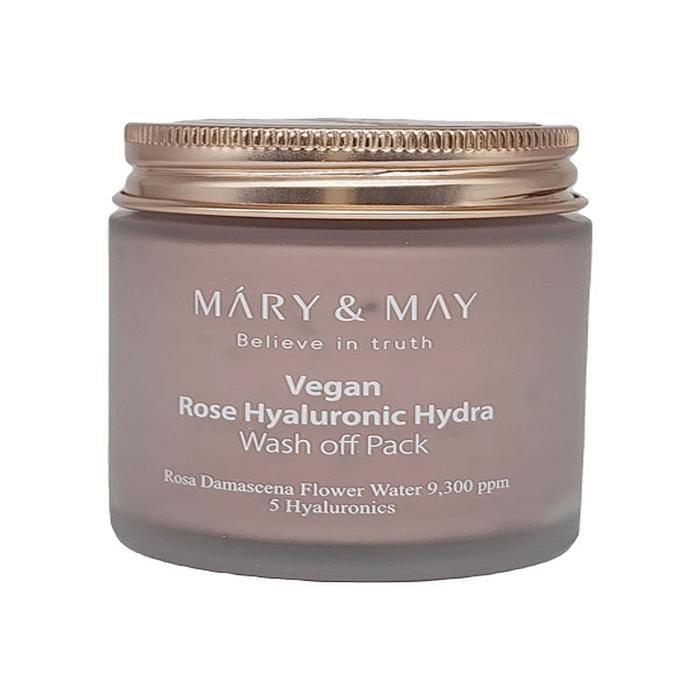 Marienmei Rose Hyaluronic Hydra Wash-off Mask Pack 125ml x2 SET (SH)