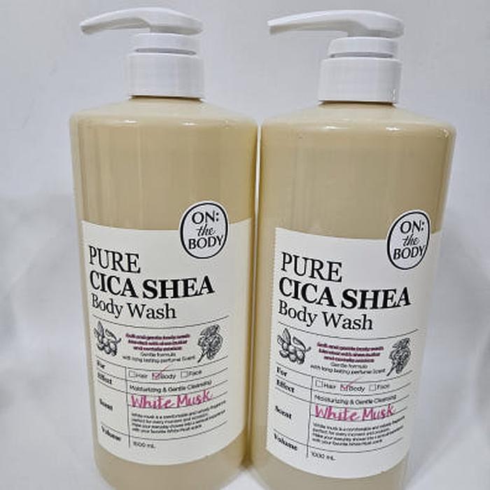OneBody Pure Cica Share Body Wash White Musk Scent 1L x2 SET (AD) (33558433)