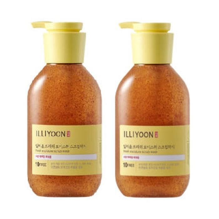 Yiliyun Fresh Moist Scrub Wash 400ml+400ml x3 SET (AD)