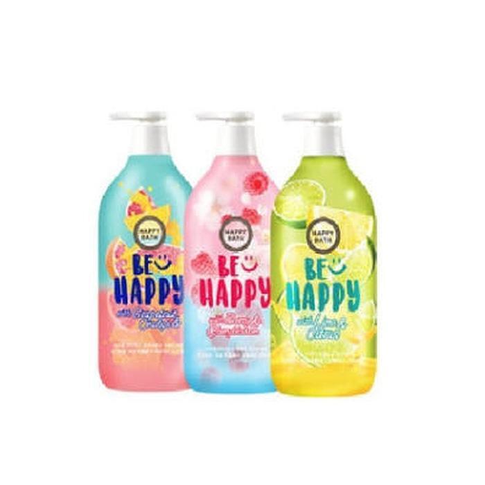 Happy巴斯微笑沐浴洗发水3种组合x3SET (AD) (33561097)