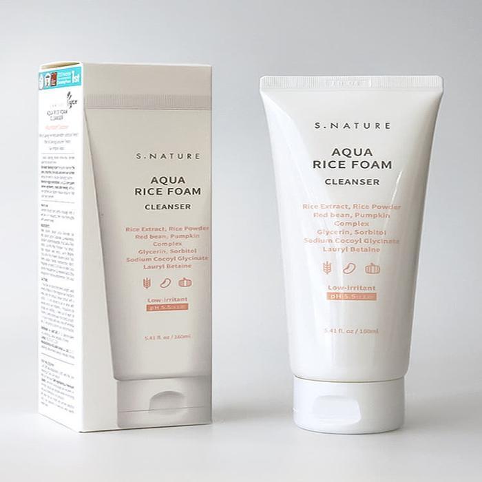 Est Nature Aquatic Rice Acidic Cleansing Foam 160ml x3 SET(SH) (46610846)