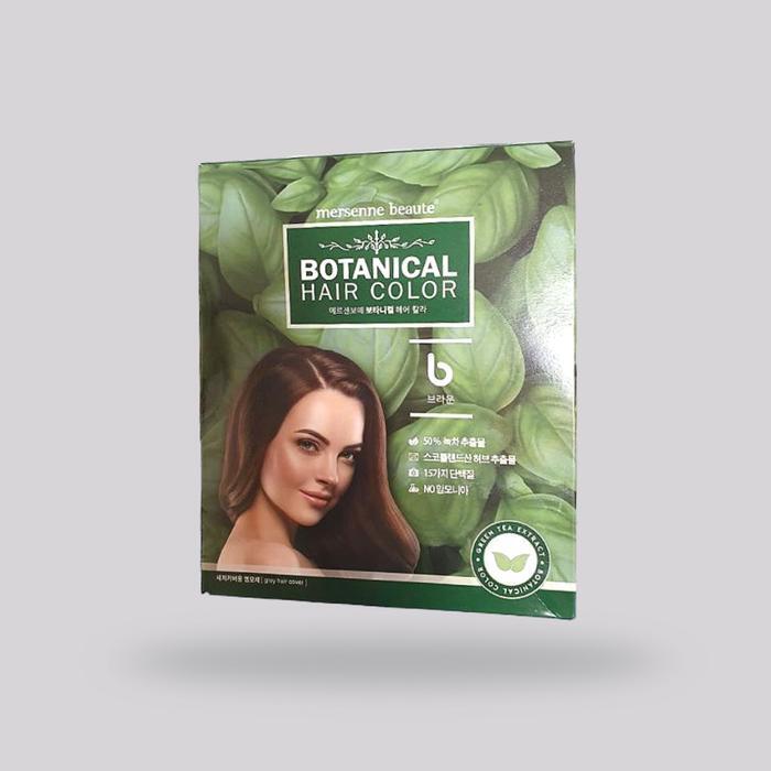 Mersenboitte natural dye Botanical Hair Color Brown 20pcs (46130683)