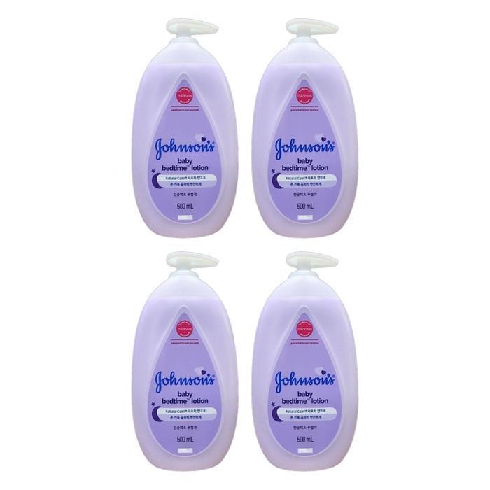 Johnson's Baby Johnson's Bed Time Baby Moisturizing Body Lotion 500ml x 4 (46508377)