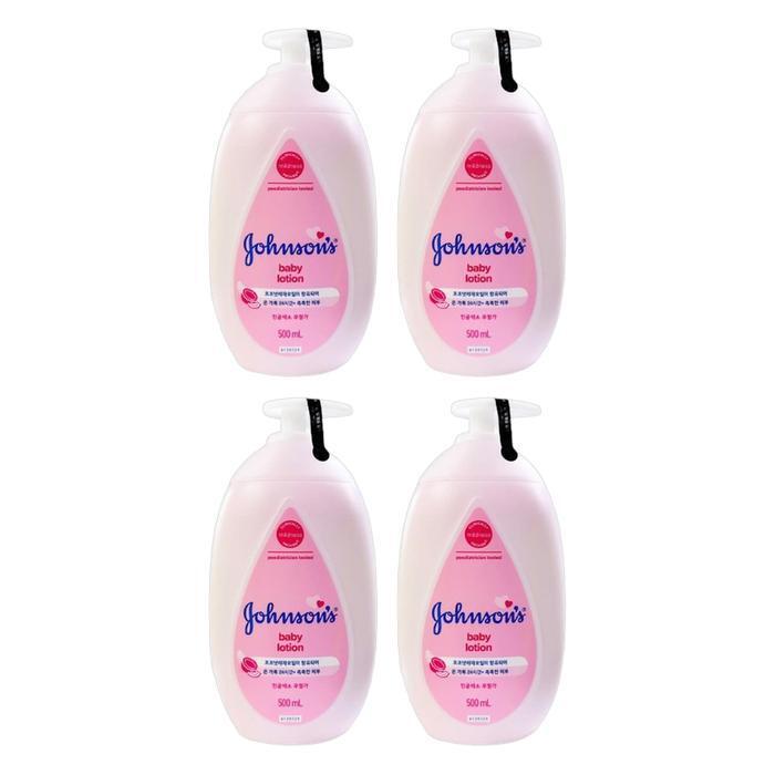 Johnson's Baby Johnson's Baby Pink Moisturizing Body Lotion 500ml x 4 (46508384)