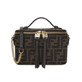 Fendi Brown Vanity Mini Bag 8BS108 AFPM F1GL7