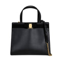 Ferragamo bag bow medium black women's tote 21I290 734058