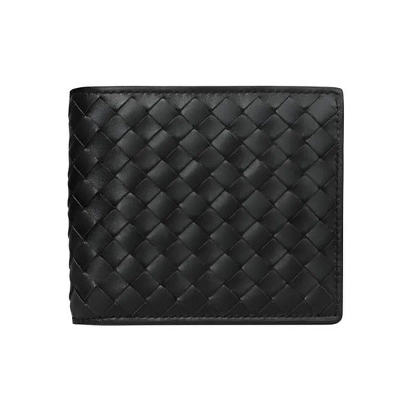 26SS Bottega Veneta Intrecciato Black Men's Wallet 113993 V47W1 1000