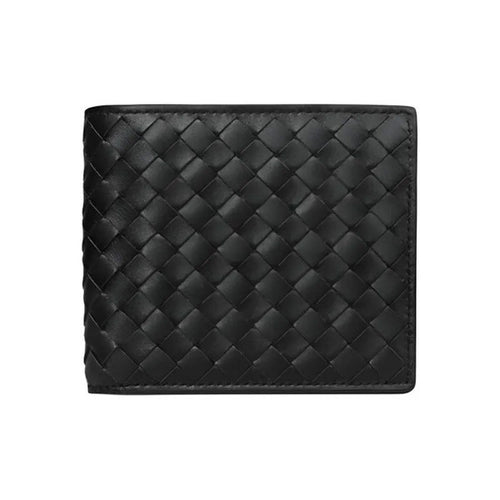 26SS Bottega Veneta Intrecciato Black Men's Wallet 113993 V47W1 1000