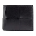 26SS Bottega Veneta Cassette Card Wallet Black 743004 VBWD2 8803