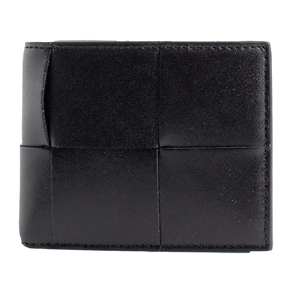 26SS Bottega Veneta Cassette Card Wallet Black 743004 VBWD2 8803