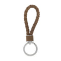 Betagagiven Intrecciato Brown Shared Keyring 709727 VMAY1 2521