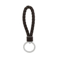 Bottega Veneta Intreccio Brown Shared Keyring 709727 VMAY1 2145