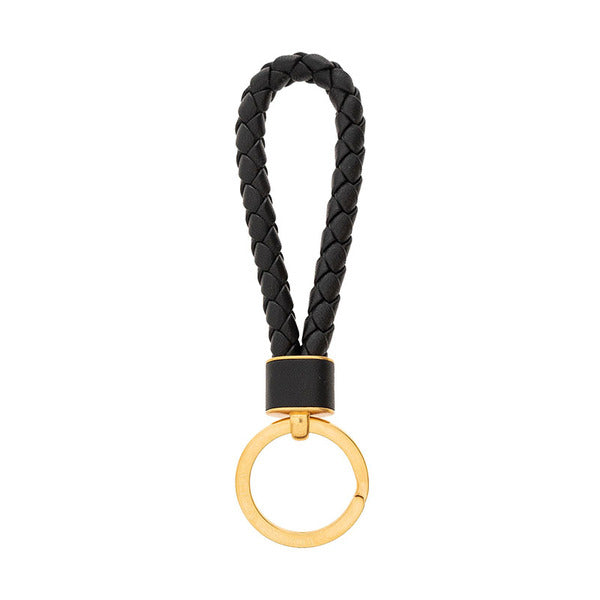 Botttega Veneta Intrecciato Black Shared Keyring 651820 V0HW1 8425