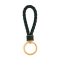 Bottega Veneta Intrecciato Dark Green Shared Keyring 651820 V0HW1 2588