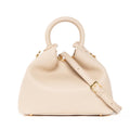 Ellem BAOZI Pebbled Leather Tote Bag Nude