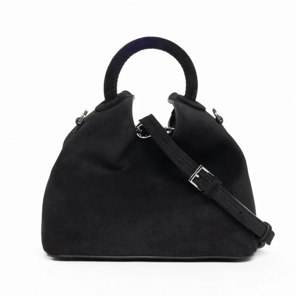Eleem BAOZI suede leather tote bag SUEDE BLACK